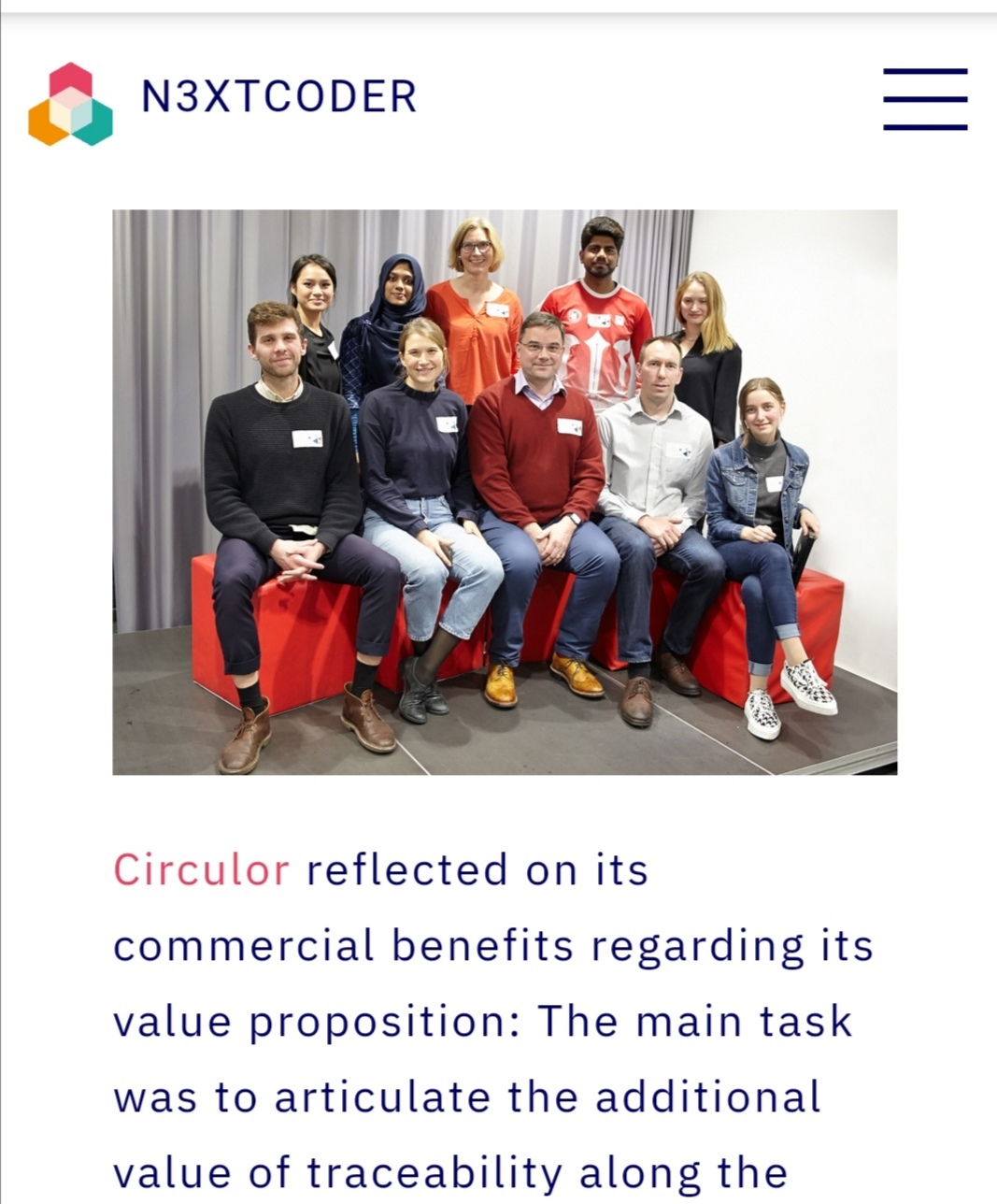 hackathon team